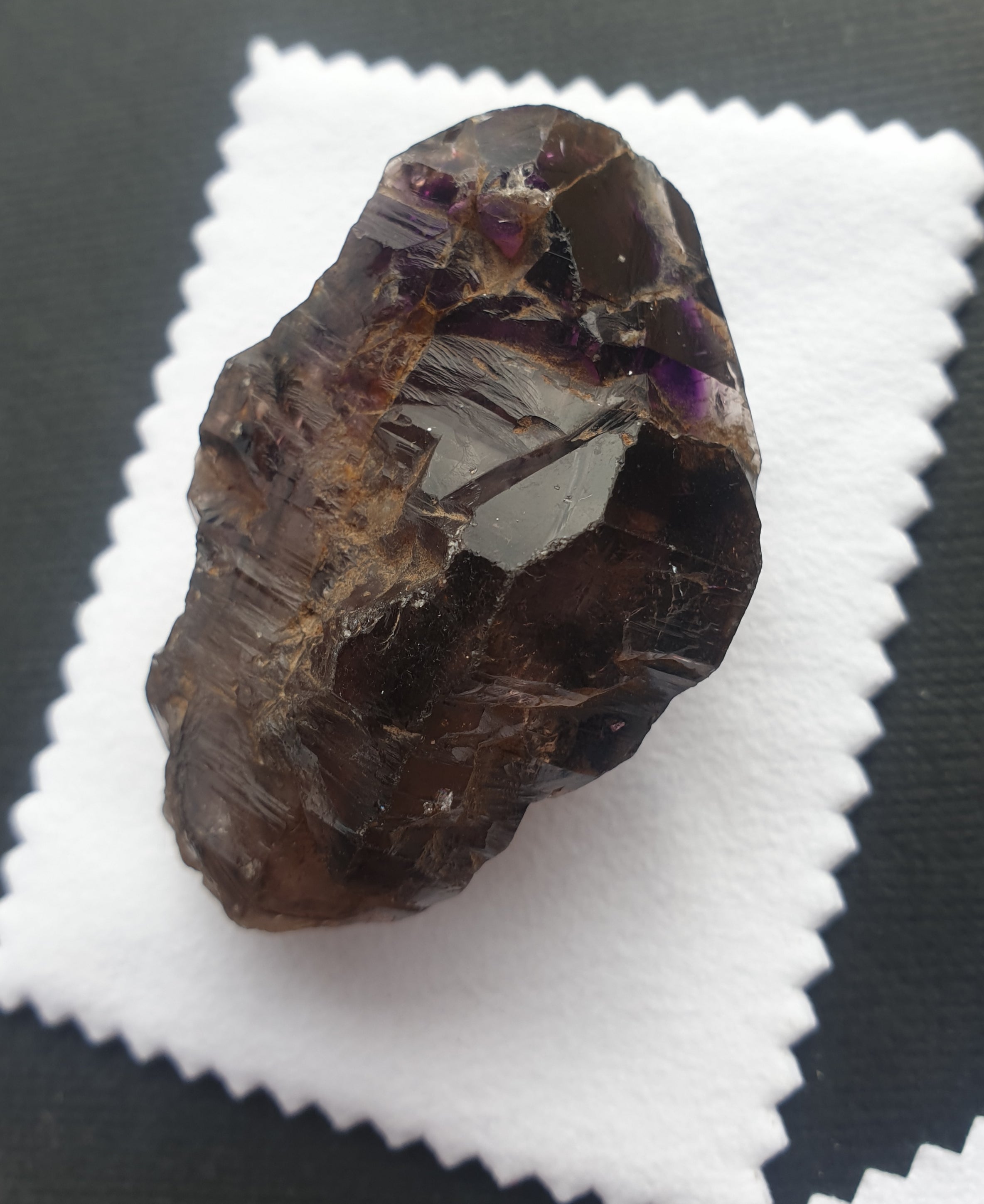 Super seven Amethyst Elestial - 62grams