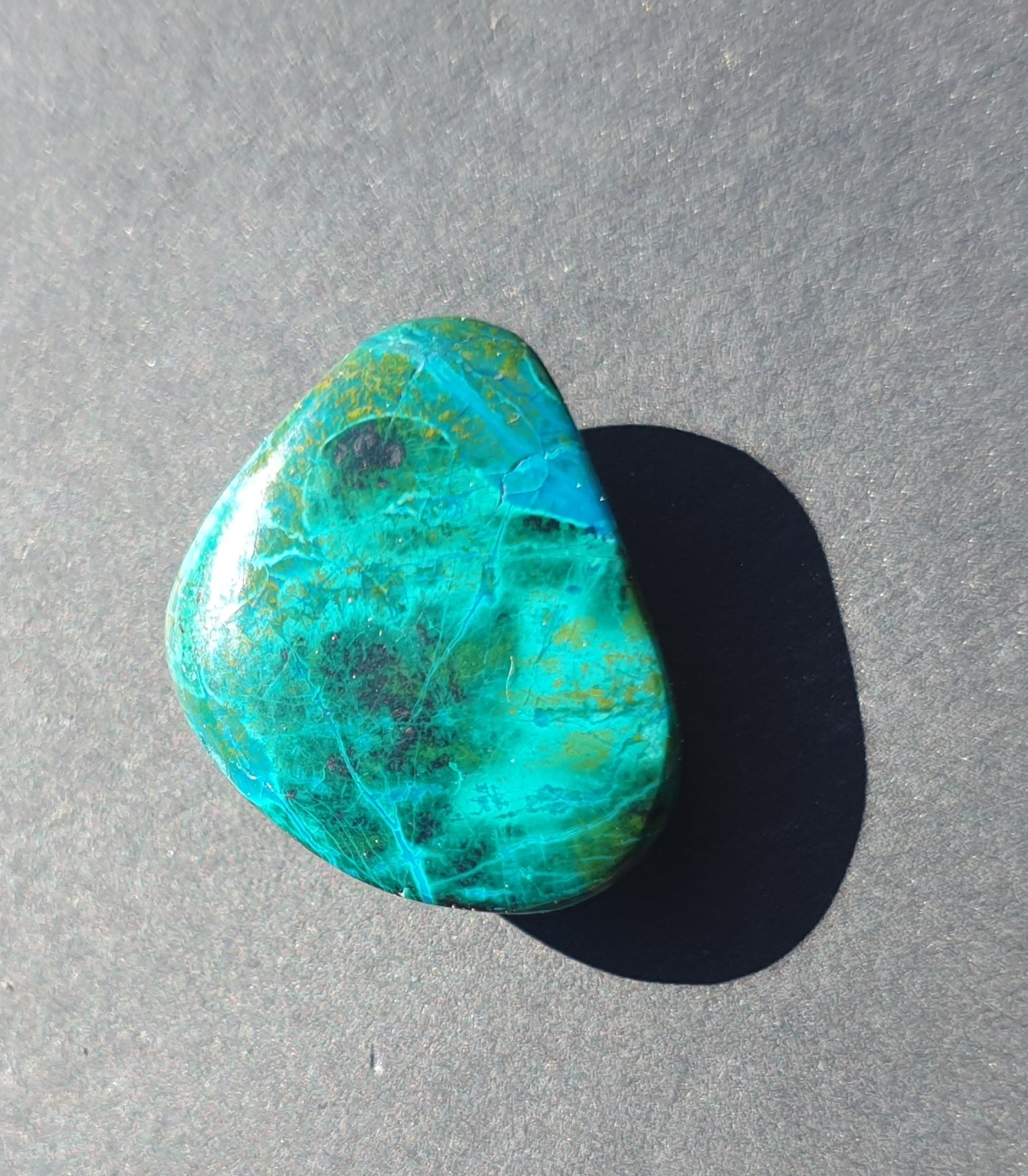 Chrysocolla - tumbled - Highest Quality - 8grams