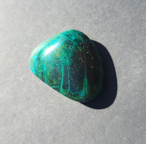 Chrysocolla - tumbled - Highest Quality - 8grams