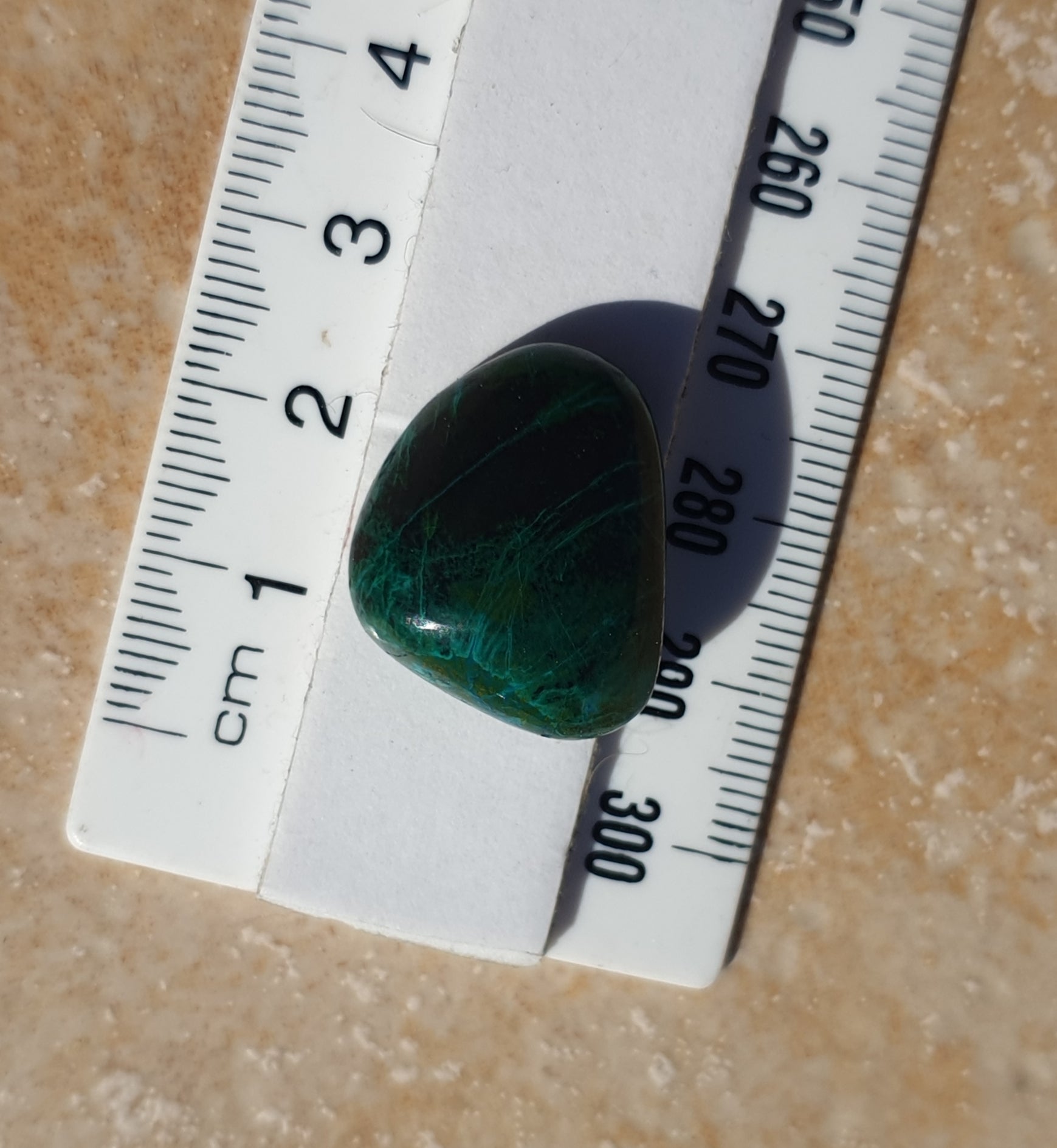 Chrysocolla - tumbled - Highest Quality - 8grams