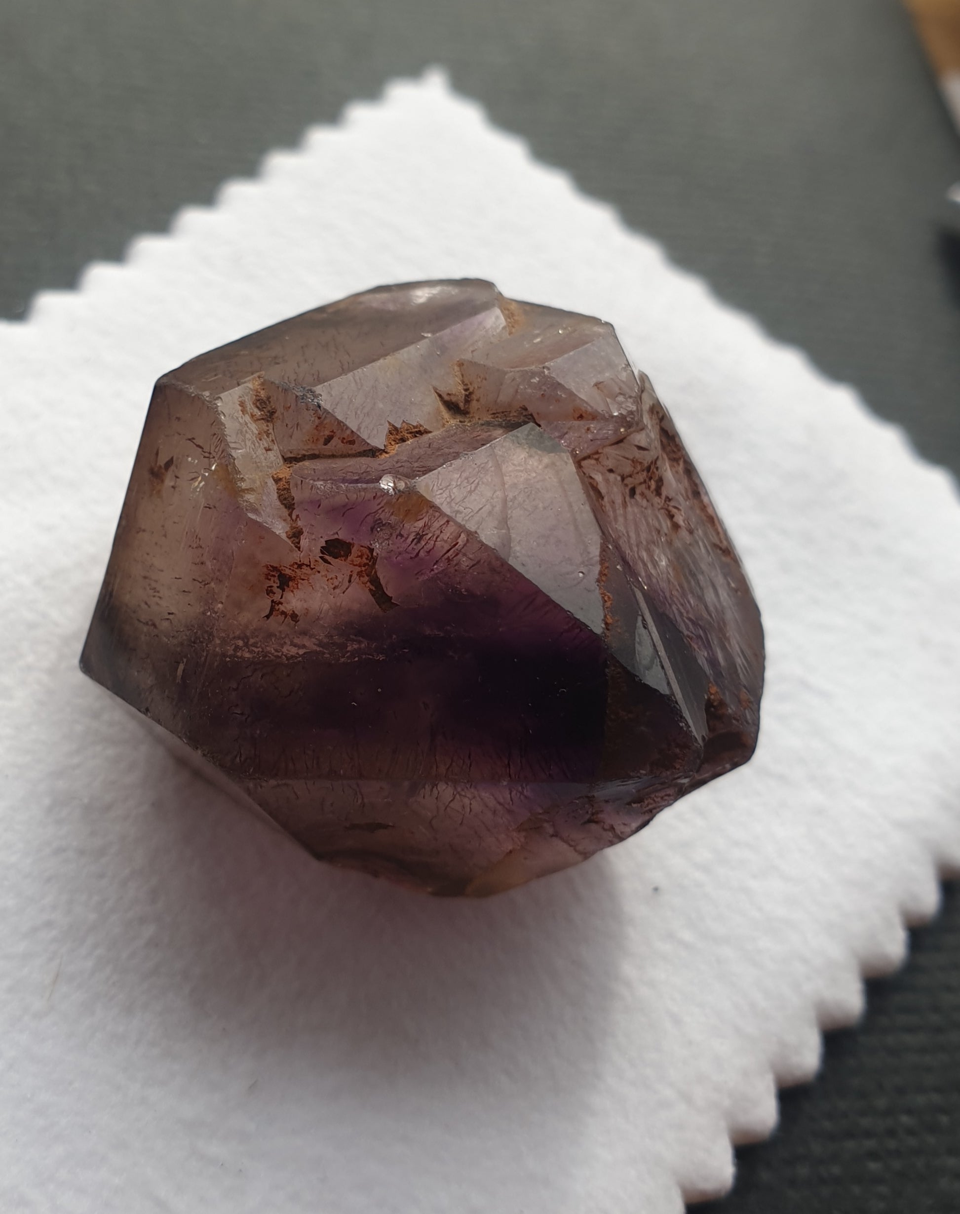 Super seven Amethyst - Double terminated point - 26g