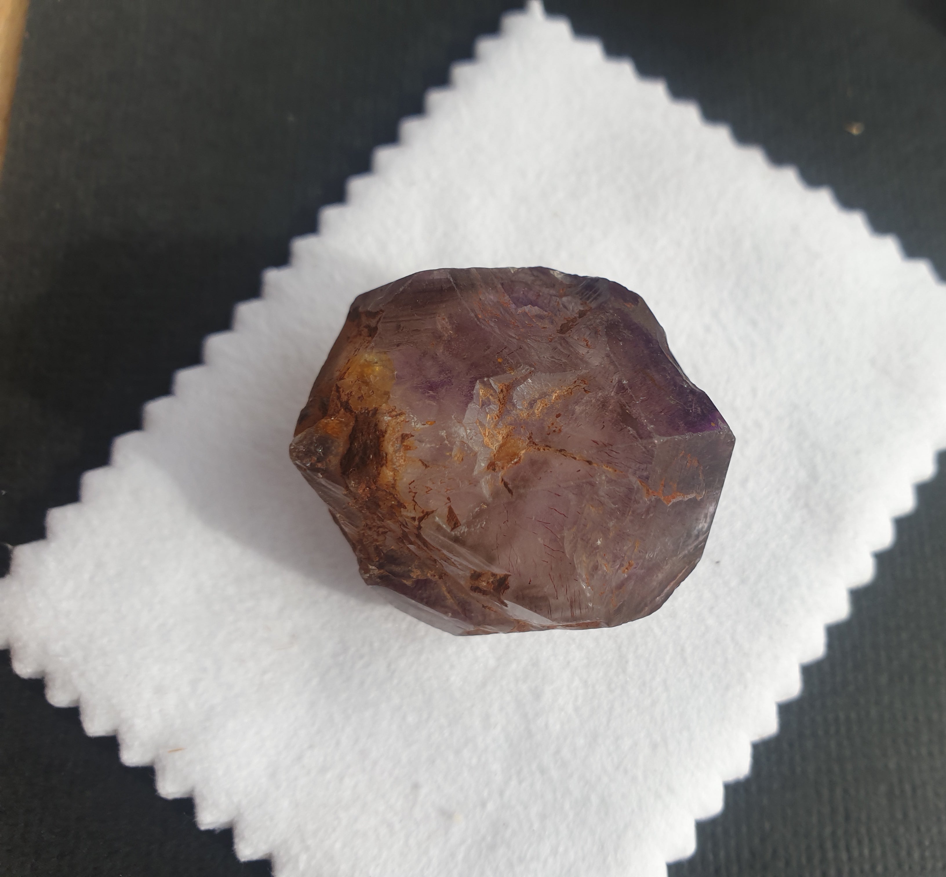 Super seven Amethyst - Double terminated point - 26g