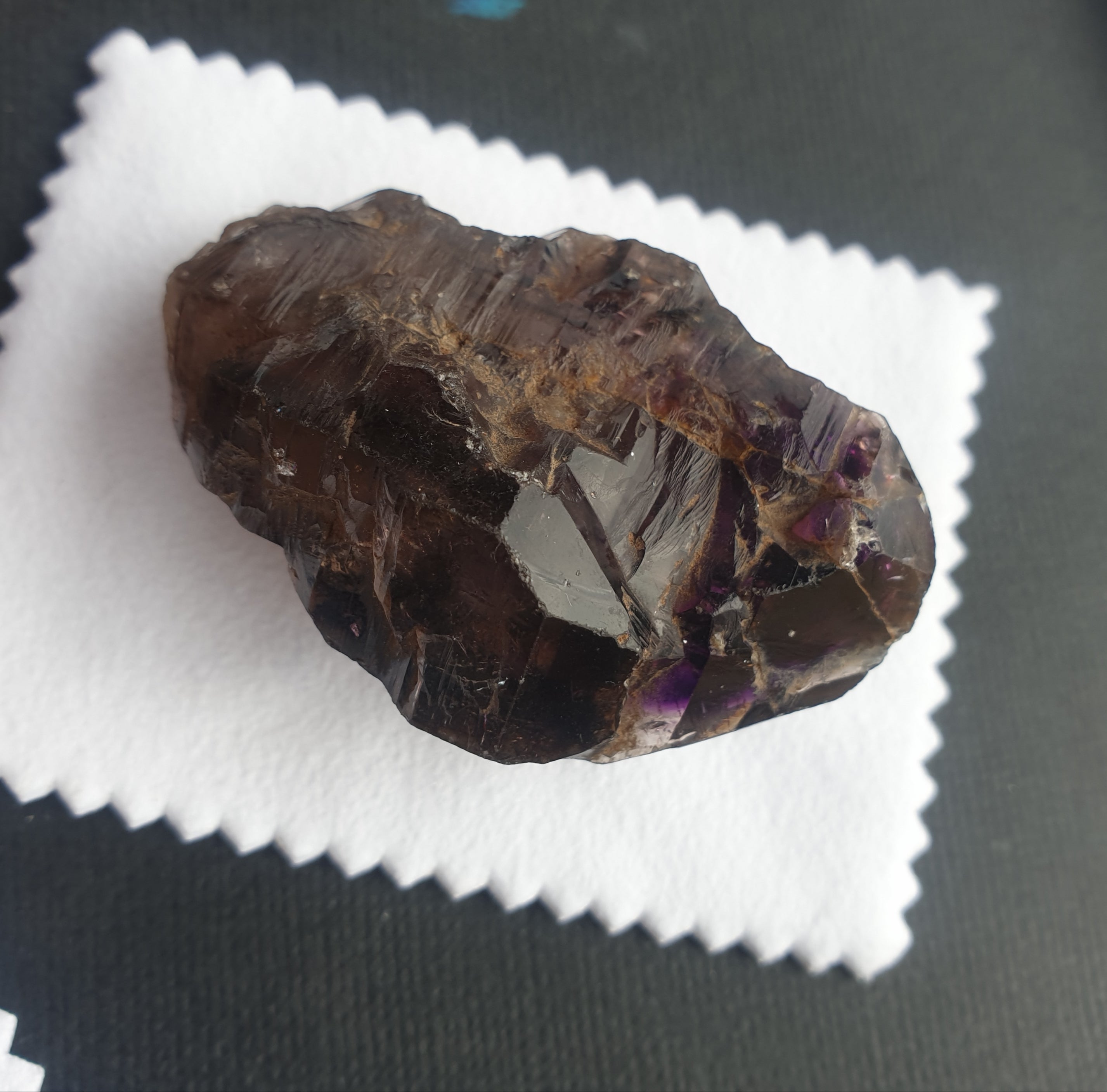 Super seven Amethyst Elestial - 62grams