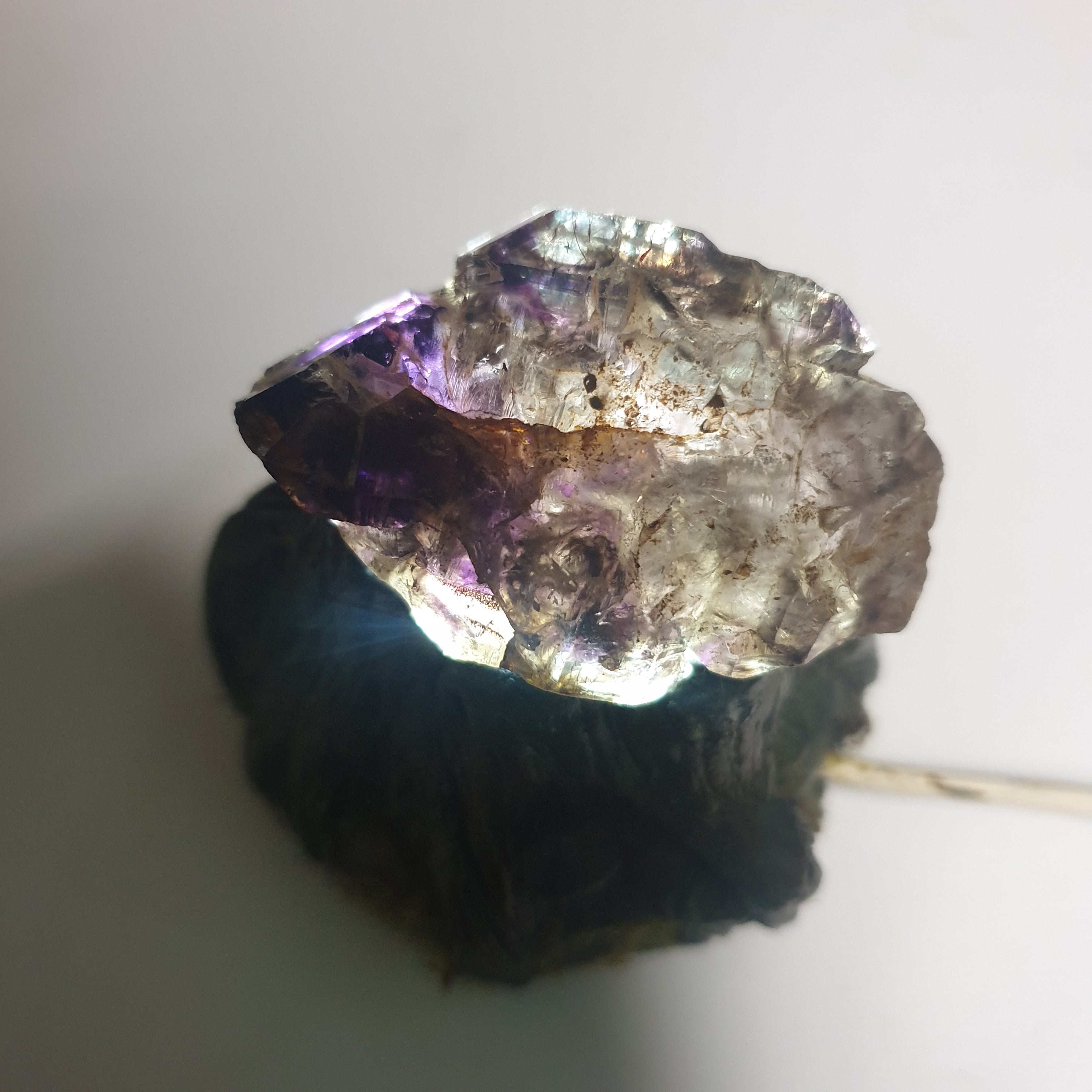 Super seven Amethyst Elestial - 62grams