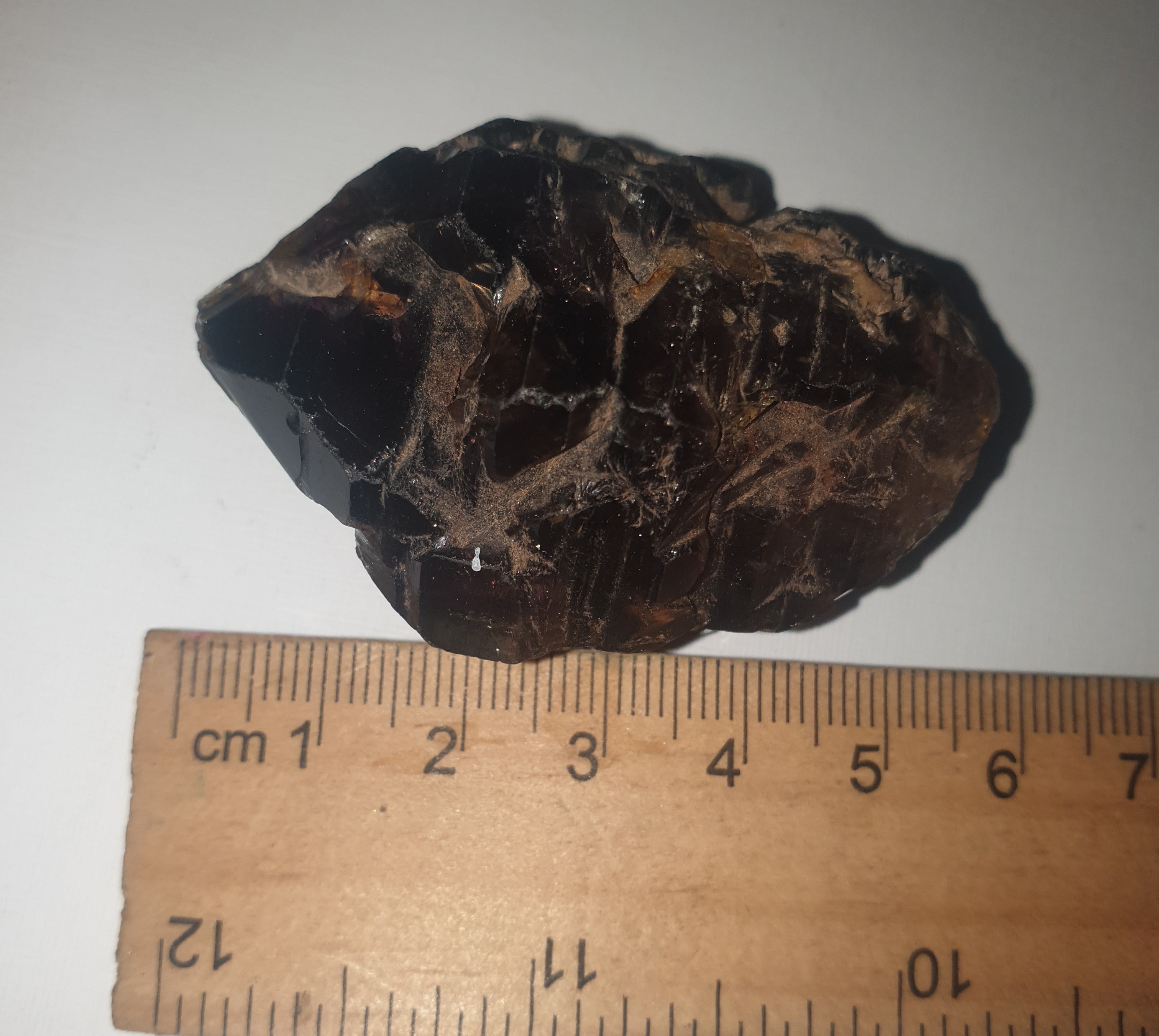 Super seven Amethyst Elestial - 62grams