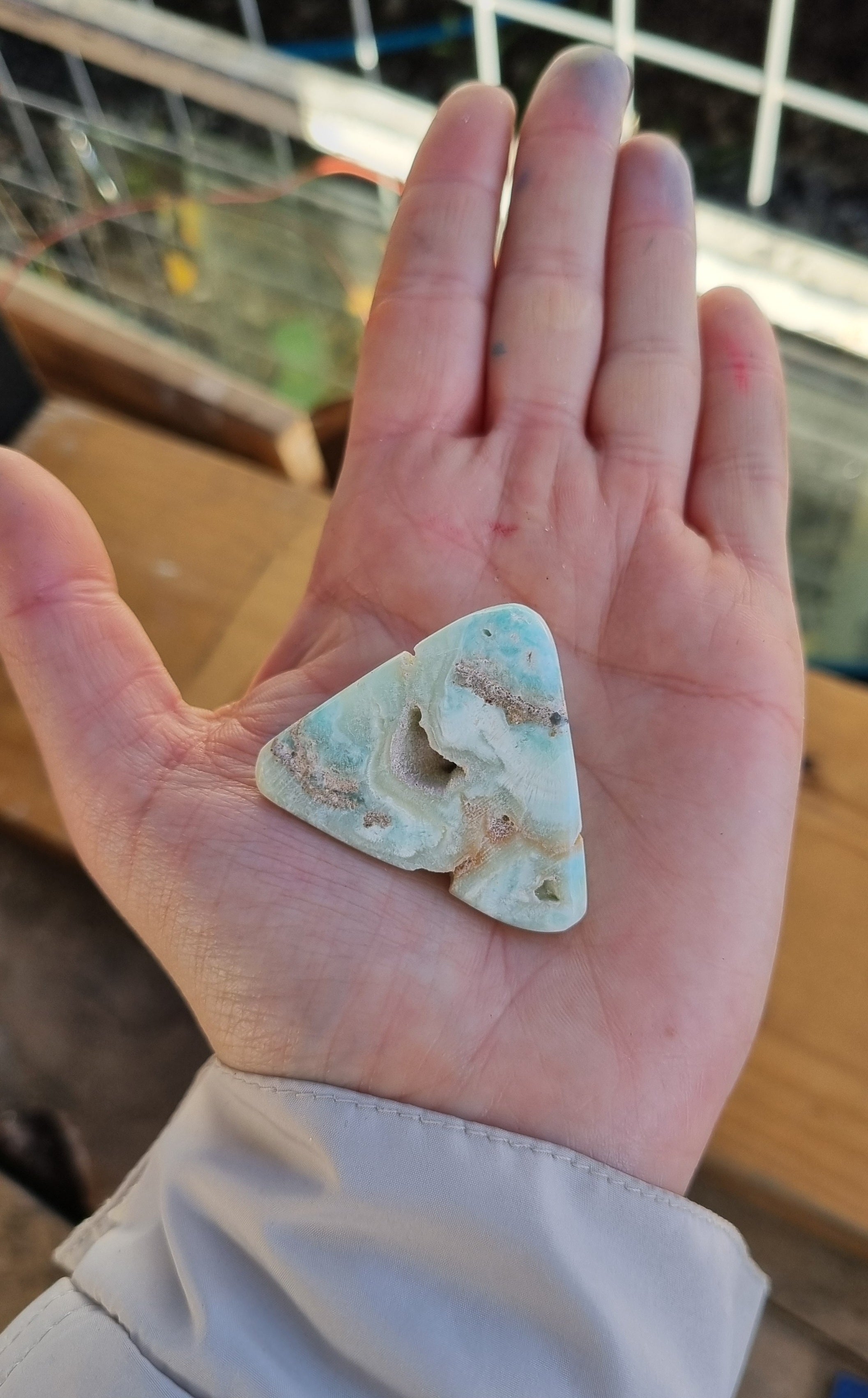 Hemimorphite - polished