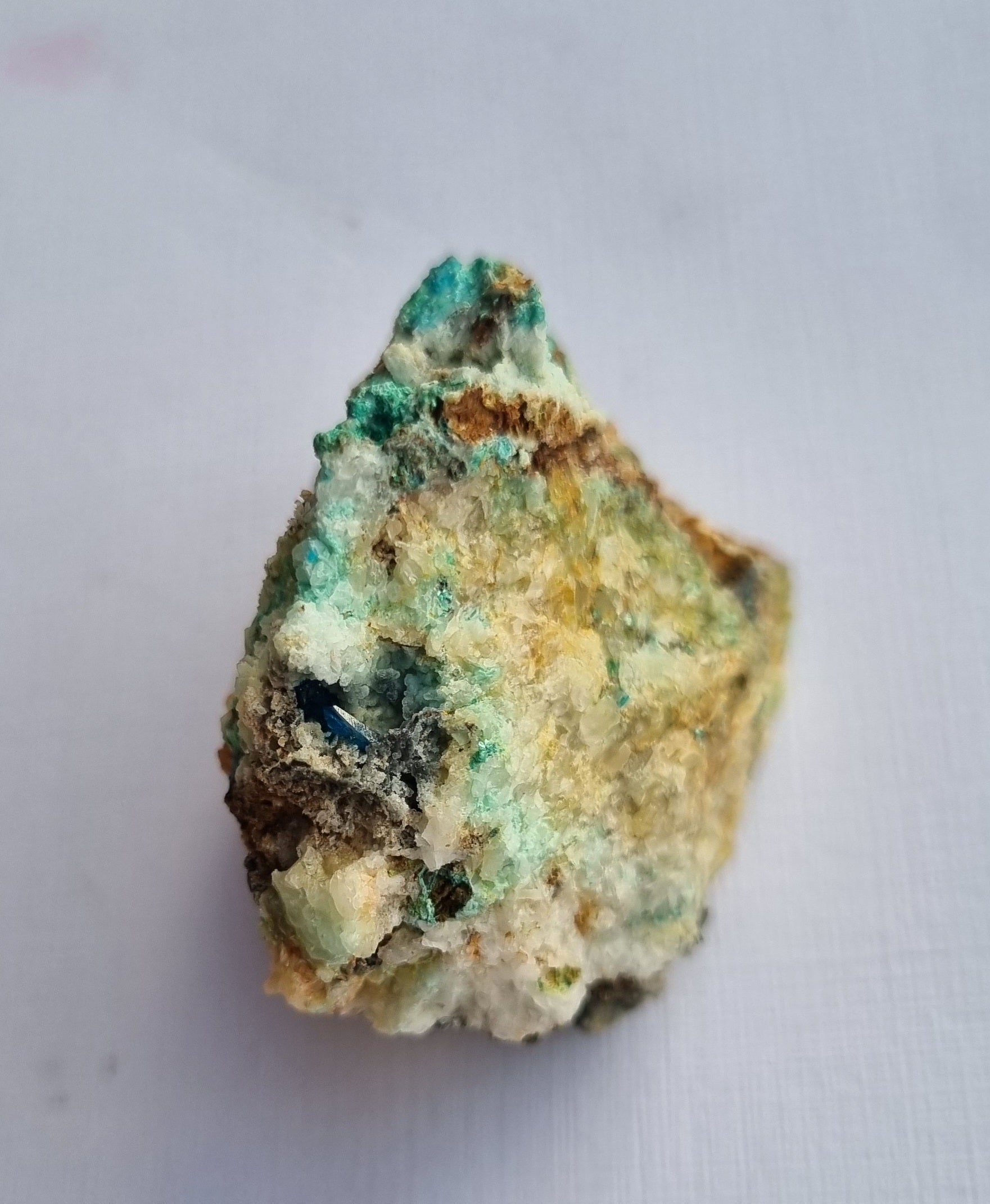 Veszelyite Hemimorphite crystal mineral specimen