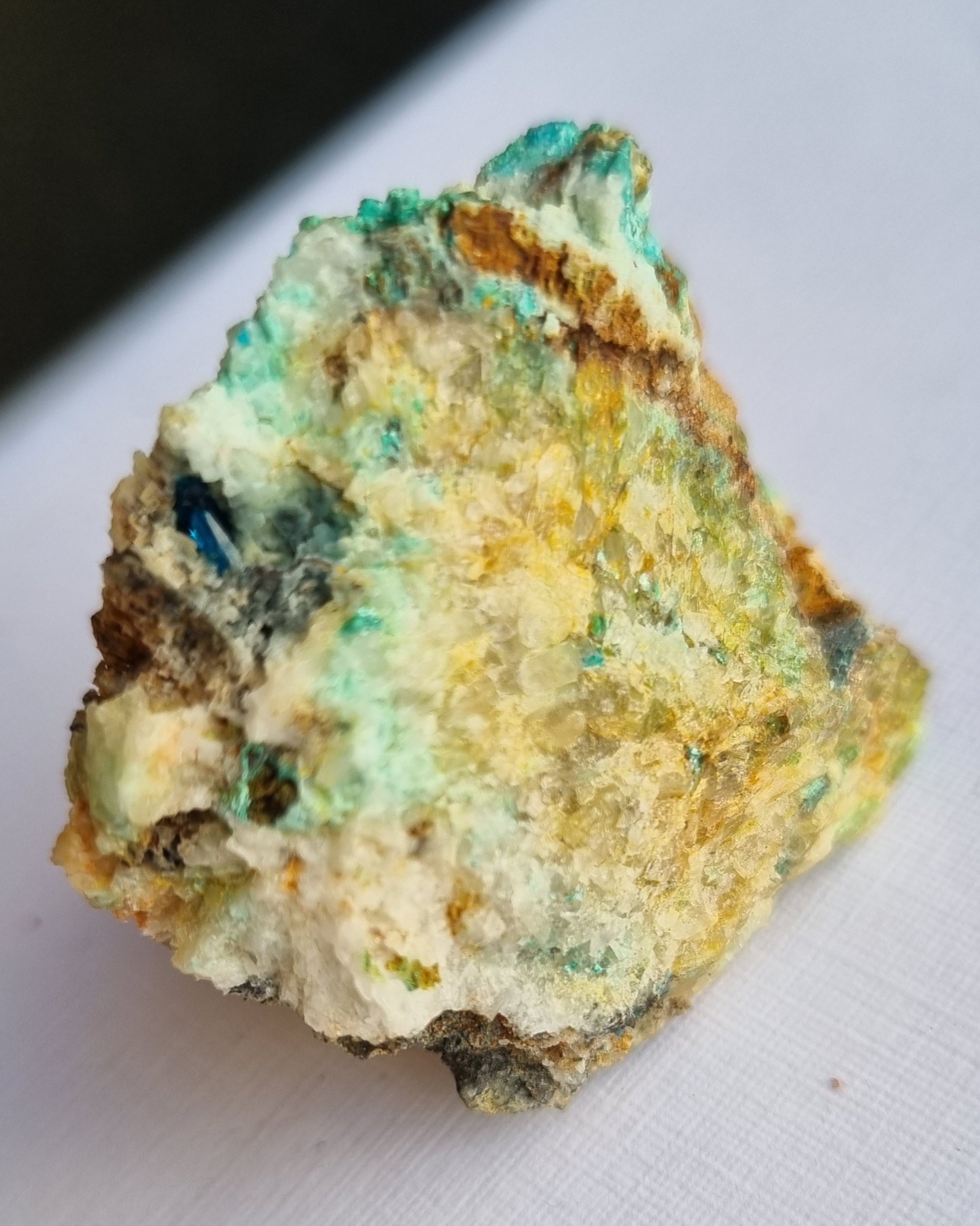 Veszelyite Hemimorphite crystal mineral specimen