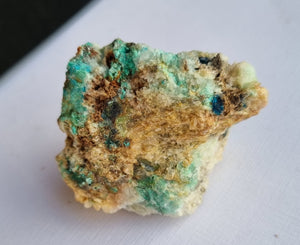 Veszelyite Hemimorphite crystal mineral specimen