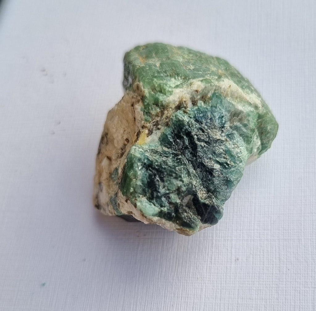 Blue tourmaline specimen