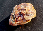 Red rutile quartz with hematite - Afghanistan