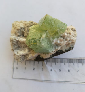 Green Apophyllite + mordonite - Zeolite specimen - 98g