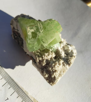 Green Apophyllite + mordonite - Zeolite specimen - 98g