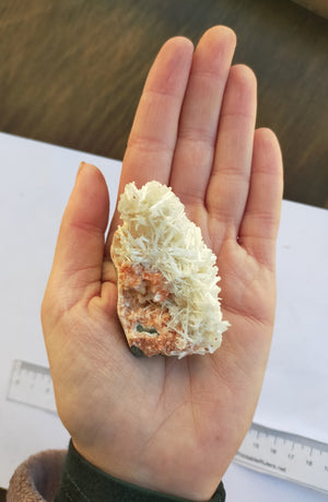 Scolecite, heulandite - Zeolite specimen -44g