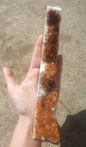 Citrine cluster 332g