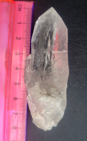 Himalayan ice quartz cathedral point - 52 grams