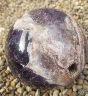 Chevron Amethyst- sphere - 1.7kg