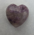 Lepidolite - small Heart - 10grams