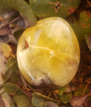 Prehnite- Australin - Flatstone - 32 grams