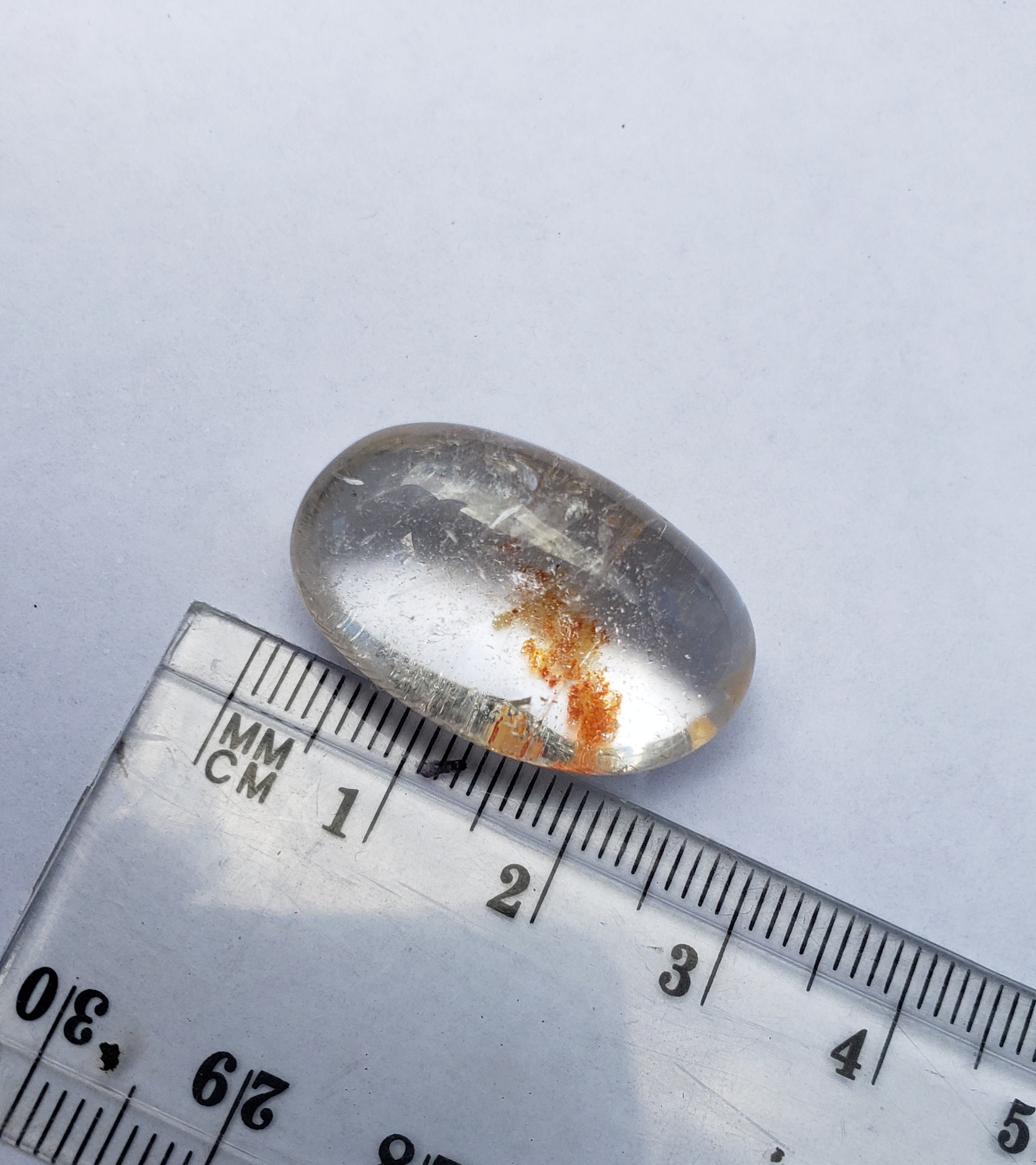 Inclusion "garden quartz - tumbled - 8g