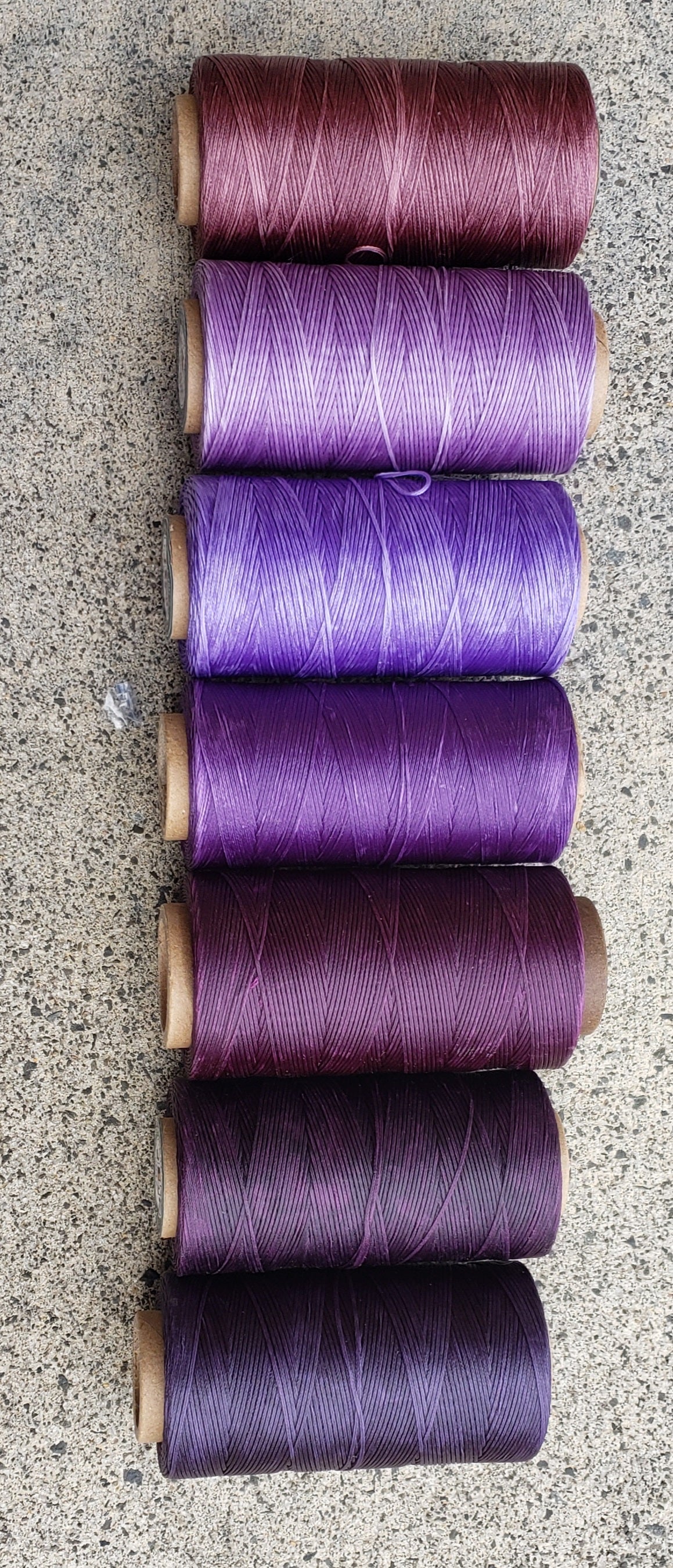 E) Macramè Cord - twilight Purple  0.8mm , 260m