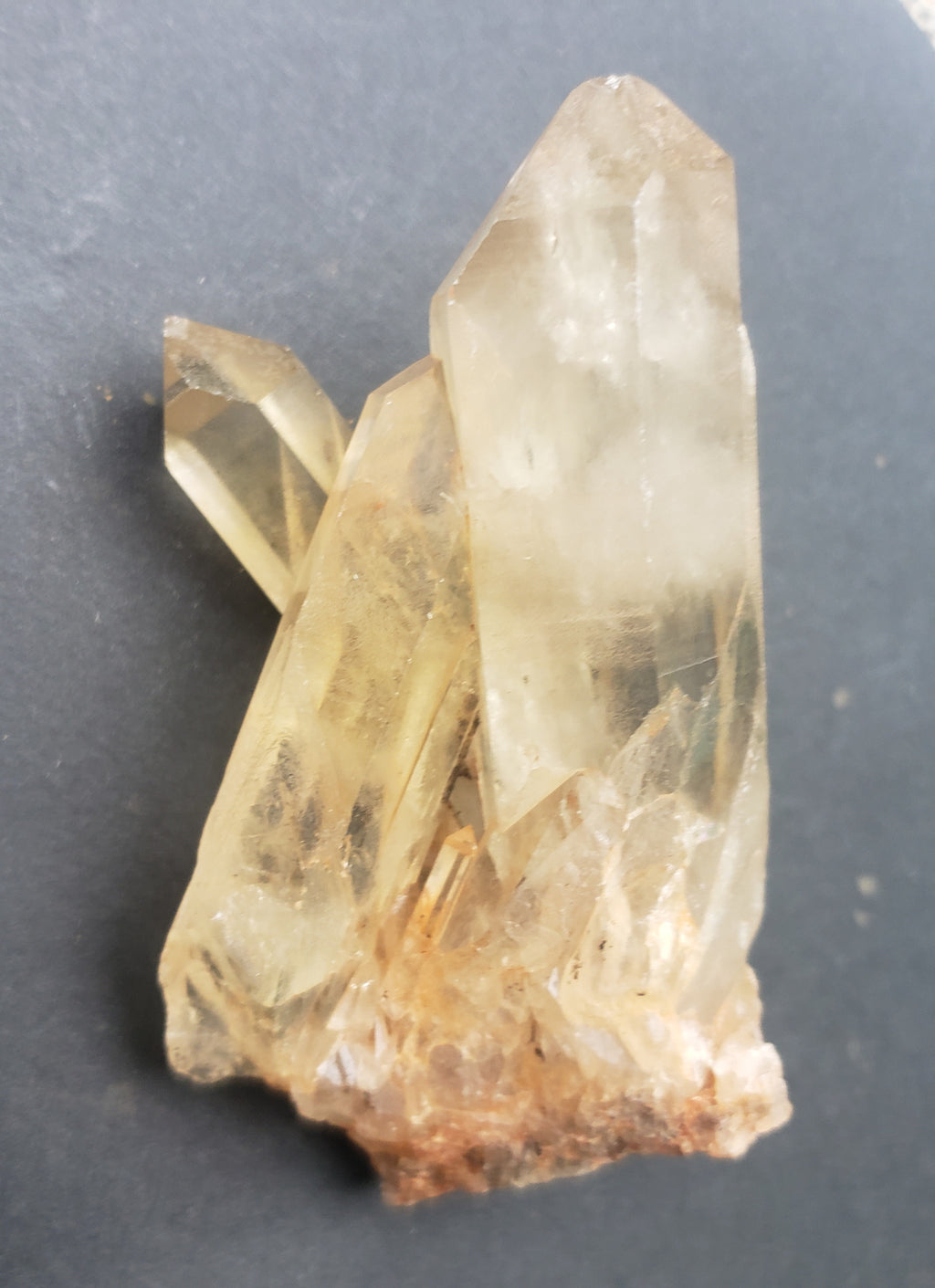 Smokey quartz cluster