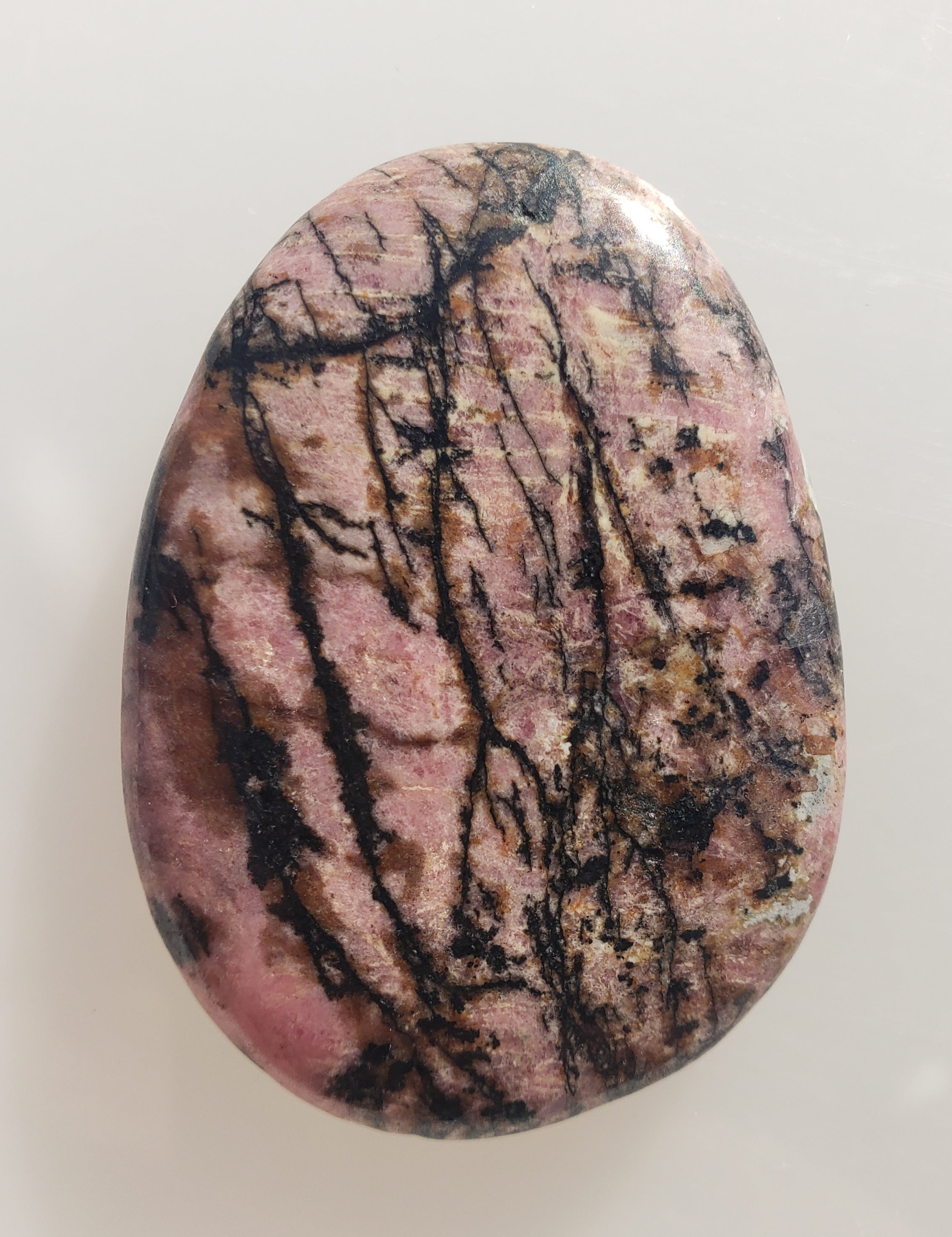 Rhodonite  - Flatstone - 38g