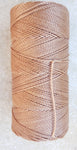 Linhasita macramè cord - cor PALHA - 1mm, 170m