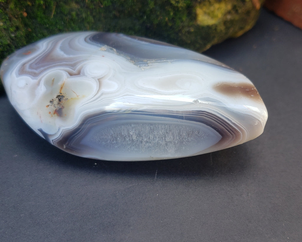 Botswana Agate - large tumbled - Freeform - 122grams