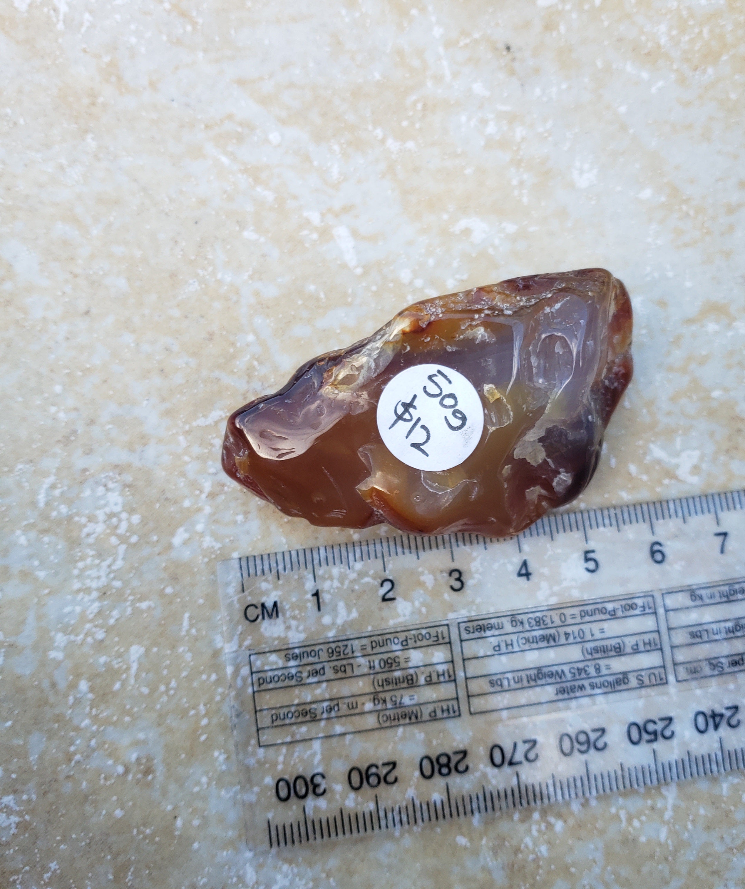 Carnelian Agate - tumbled freeform - 50grams