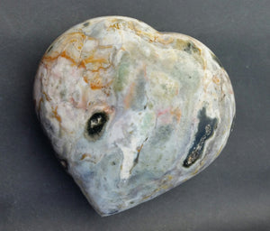 Ocean Jasper "Broken " Heart -  358grams