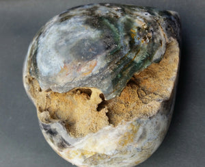 Ocean Jasper "Broken " Heart -  358grams