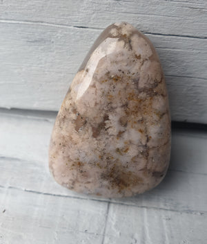 Flower Agate - flatstone - 32g