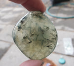 Prehnite - India - flat stone - 24grams