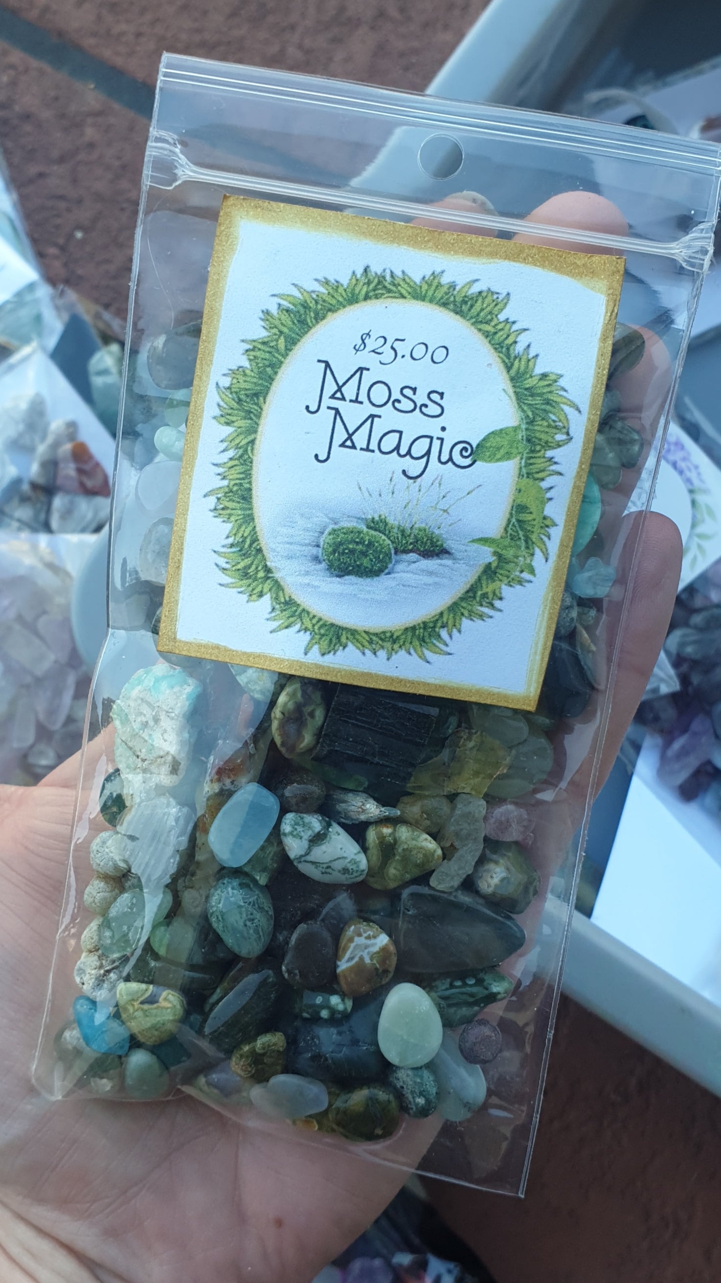 Tiny treasures collection - Moss & Magic mix -