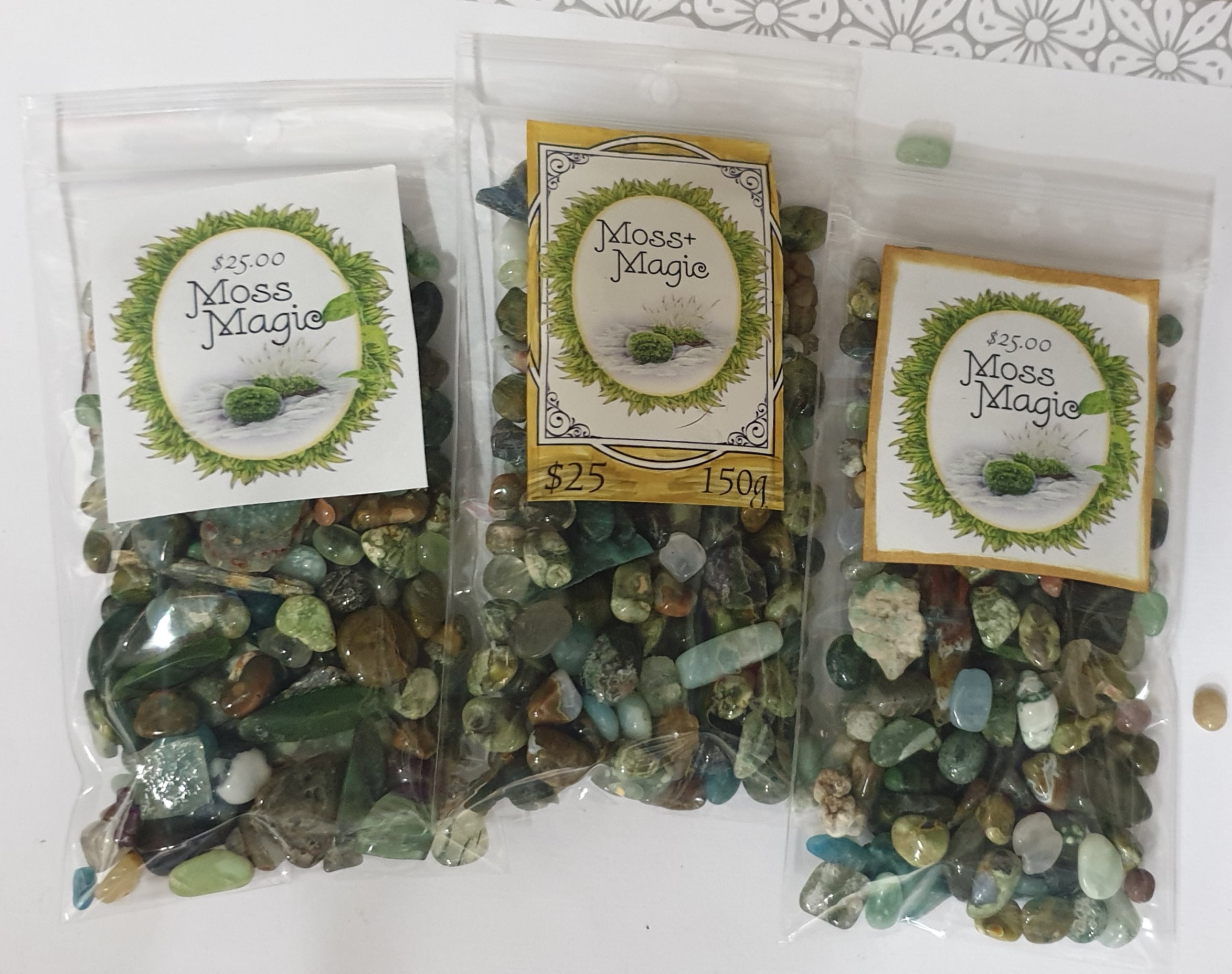 Tiny treasures collection - Moss & Magic mix -