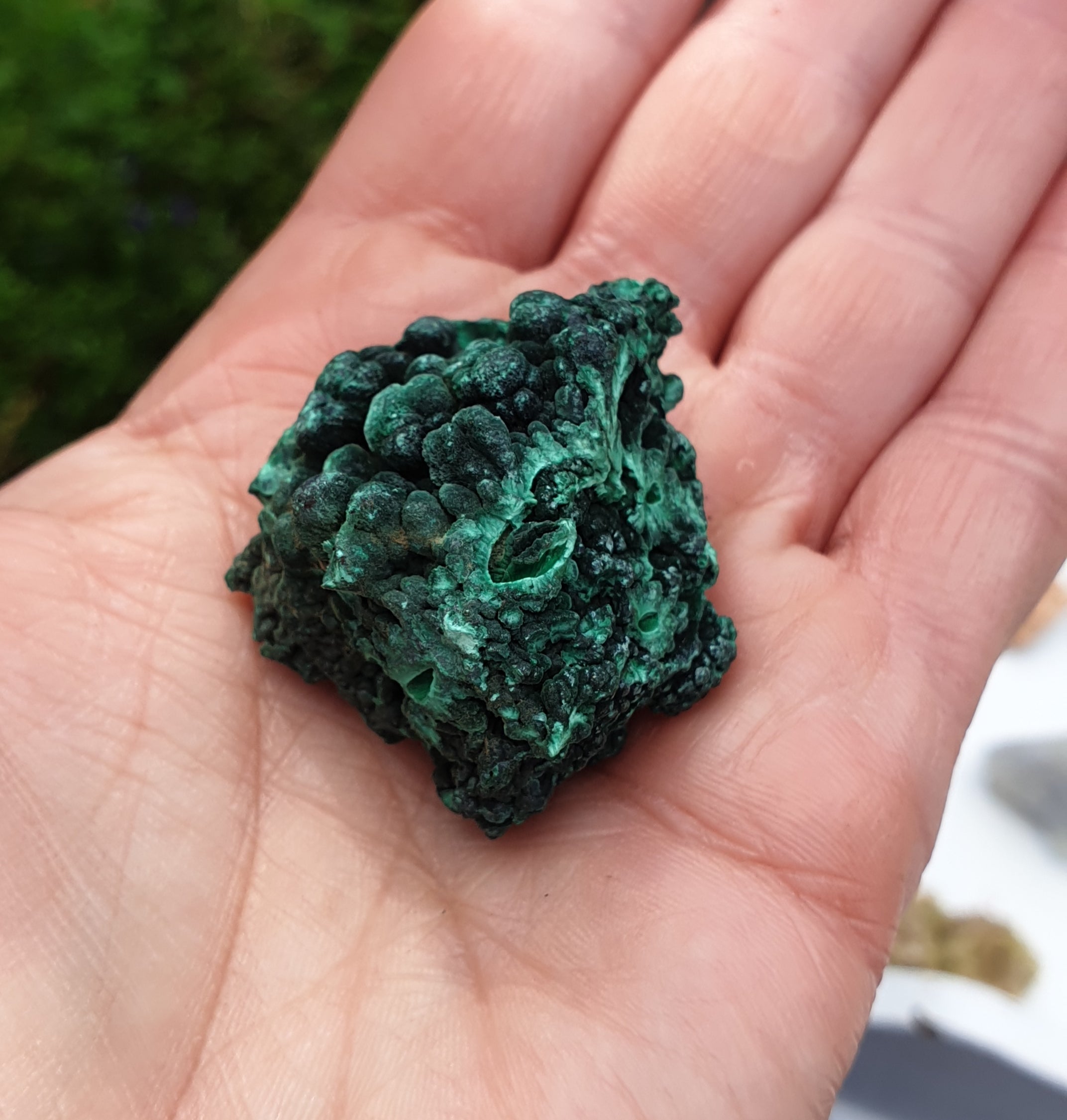 malachite specimen