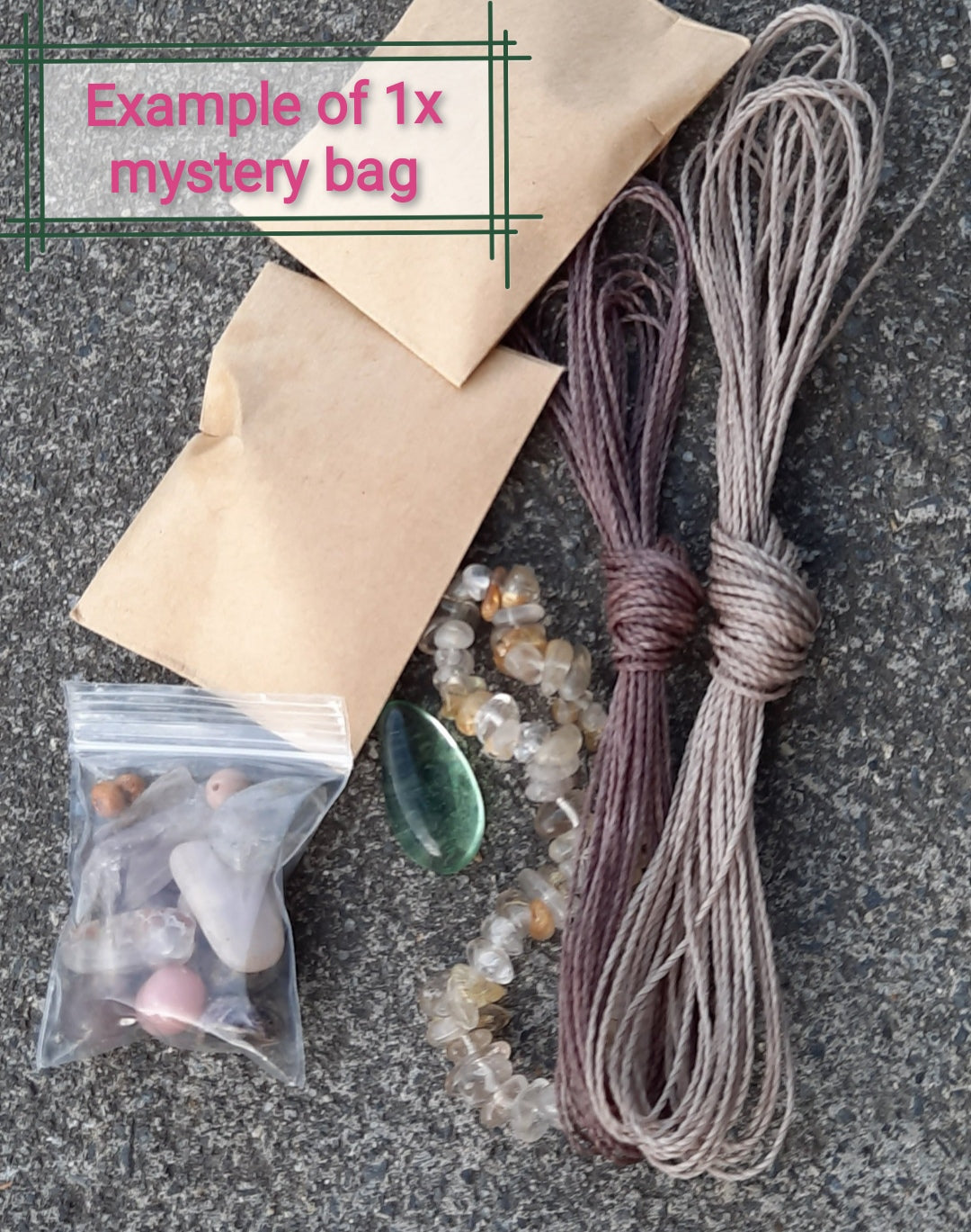 Macramé Mystery Bags