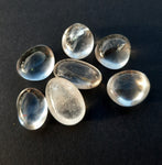 Clear quartz - tumbled - best picks for macramè  - 1 piece