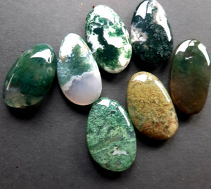 Moss Agate  - Tumbled