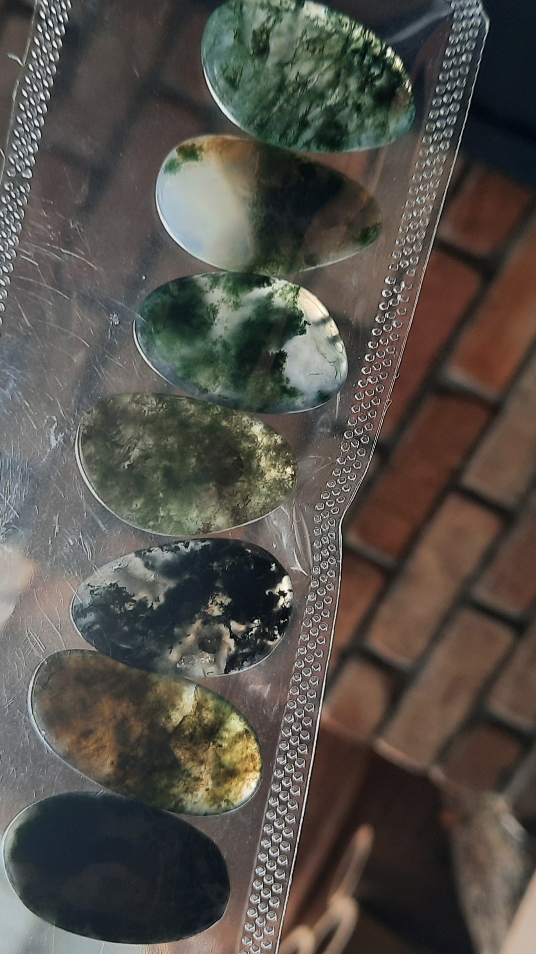 Moss Agate  - Tumbled