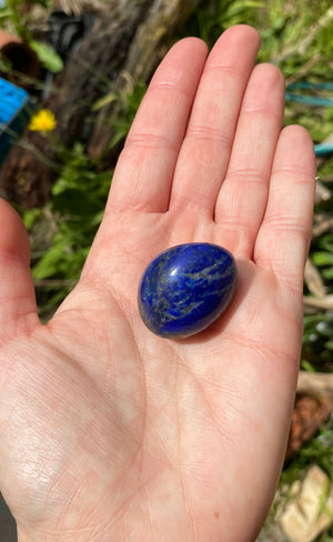 Lapis lazuli - Tumble polished  - A grade - 24g