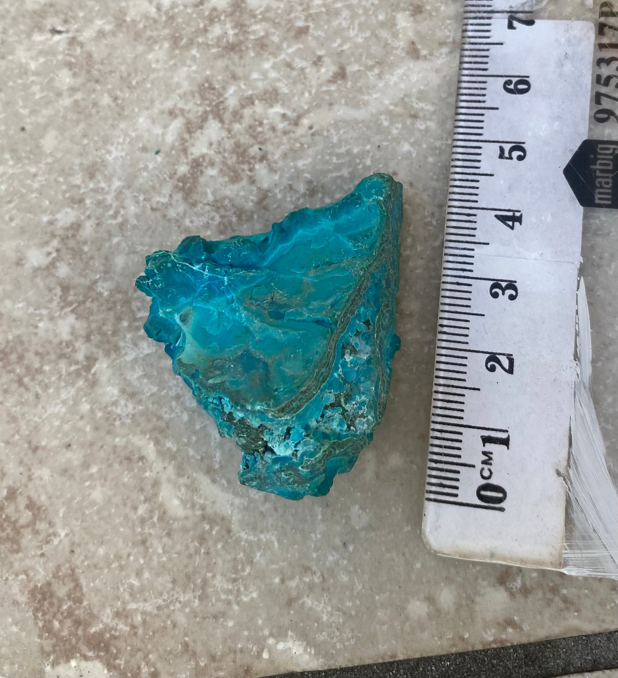 Chrysocolla & Malachite specimen - 30g